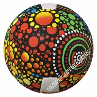 Ballon de netball officiel UNISPO UNI NBL 020M, capacité 450g, intérieur/extérieur, en caoutchouc synthétique, entièrement cousu à la main, qualité supérieure, fabriqué avec fierté