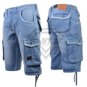 Vente en gros à bas prix Short en jean de bonne qualité grande taille pour hommes Derniers modèles Vêtements d'extérieur d'été Shorts en jean pour hommes à la mode - Product Image 4
