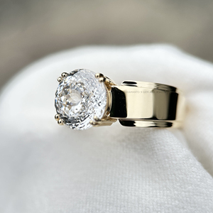 Anillo de plata 925 para hombre con diamante de corte portugués cultivado en laboratorio de 5.11CT, joyería fina, acabado de alto pulido, todos los tamaños de anillo disponibles - Product Image 2