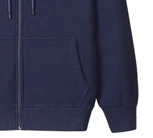 Algodón personalizado Flees Sudadera con capucha Algodón Cremallera Casual Otoño e Invierno Hombres Sudadera con capucha Manga larga Suelta Alta calidad - Product Image 5