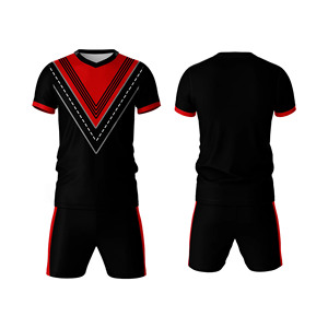 Vêtements de sport au design élégant, logo personnalisé OEM, impression par transfert thermique, unisexe, grande taille, 100% polyester, uniforme de rugby en gros - Product Image 1