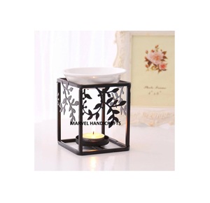 Nueva tendencia, regalos y manualidades de madera con Quemador de aceite de cerámica, decoraciones de Ramadán, quemador de incienso, quemador de bakhoor para Ramadán y EID - Product Image 1