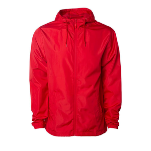 Veste Coupe-Vent Avec Capuche Couleur Orange Unie Biker Running Sports Casual Windbreak Water Proof Jackets - Product Image 5