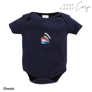 Body de media manga con estampado y rayas de algodón para bebés - Product Image 1