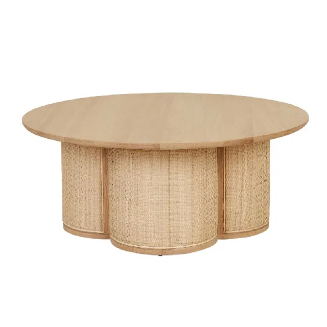 Table basse de marque privée OEM avec table basse en bois de style moderne et branché à vendre par les exportateurs