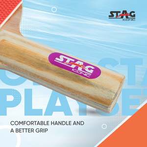Set de Tenis de Mesa Profesional Stag Iconic 1 Star, 2 Raquetas de Madera, 3 Pelotas de Goma ABS, Cubierta de Fibra de Carbono, Certificado por la ITTF - Product Image 6