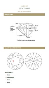 B2B D'Vins Jewels para GIA Certified 1,50 CT Diamante blanco suelto Redondo natural K Color FL FLOW Pureza EX Corte pulido - Product Image 4