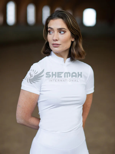 Shemax 2024 personnalisé en gros chemise de spectacle à manches courtes pour hommes de haute qualité OEM fabriqué au Pakistan ensembles et accessoires équestres - Product Image 4