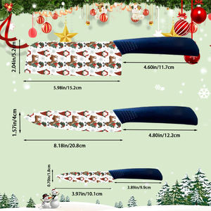 Juego de Cuchillos de Chef con Hoja de Cerámica de Alta Calidad y Mango de Plástico para Restaurantes de Alta Cocina, Duradero y Apto para Lavavajillas - Product Image 2