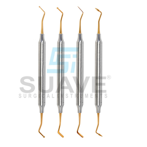 Juego de herramientas de relleno de resina compuesta, mango de acero inoxidable, juego de instrumentos de relleno Dental compuesto de SUAVE SURGICAL INSTRUMENTS - Product Image 1