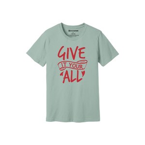 Camiseta de algodón 100% con temas de bondad, estampado de estilo informal, 12 opciones de color, 160-180, colocación de diseño personalizable GSM pesado - Product Image 5