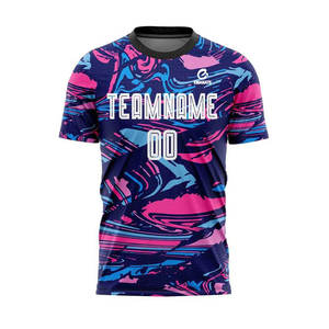 Nuevo Uniforme de Fútbol de Manga Corta Sublimado, 100% Poliéster Elástico, Diseño Personalizado, para Hombre, Todas las Temporadas - Product Image 5