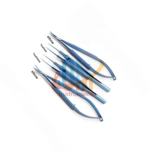 Ensemble d'instruments microchirurgicaux ophtalmiques MicroTitanium de base Outils chirurgicaux pour l'oreille et le nez, y compris l'approvisionnement en soins de santé - Product Image 1