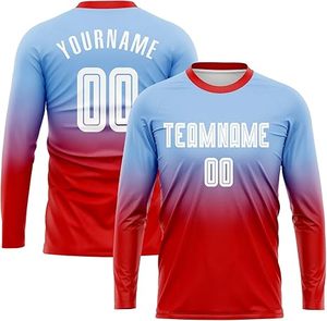 ชุดเล่นฟุตบอลผ้าโพลีเอสเตอร์100% เด็กเครื่องแบบมืออาชีพสีพื้นสไตล์ใหม่ล่าสุด - Product Image 1