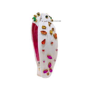 Diadema de San Valentín de Lujo Hecha a Mano para Mujer, Detalles de Cuentas Personalizables, Ideal para Conjuntos Románticos y Elegantes, y para Regalos - Product Image 4