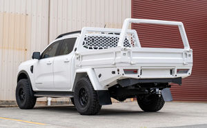 Plateau Ute de lit de camionnette à double cabine en alliage d'aluminium pour Hilux Ranger Triton Cannon Dmax BT50 OEM ODM Tube/Square Headboard - Product Image 3