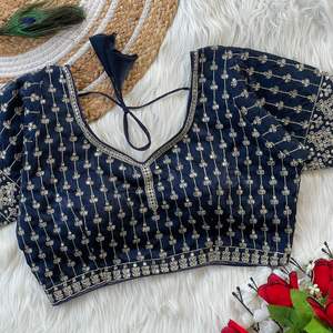 Beau travail de fil de coton Zimichoo tissu design de mariée Collection de chemisiers prêts à l'emploi - Product Image 3