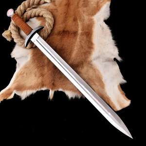 Nœuds de sabres cérémoniels avec design personnalisé à bas prix, nœuds de sabres professionnels couleur argent - Product Image 2