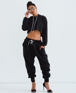 <b>Women</b> Button Side Tracksuit | Jogger <b>Sweat</b> Suit Pink Two-Piece Sweatshirt & <b>Pants</b> Set 100% Cotton Fleece Streetwear - Product Image 6