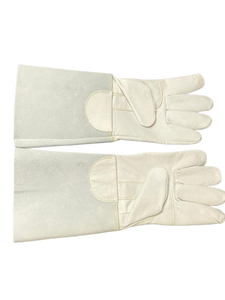 Gants en cuir de peau de vache de chèvre de taille XL les plus vendus gants de travail de soudage Tig de qualité Protection imperméable résistante à la chaleur anti-coupure - Product Image 5