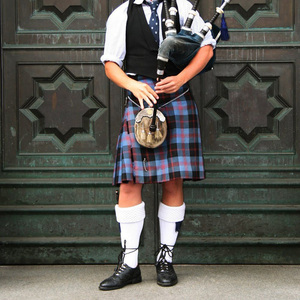 Hiệu Suất Ban Nhạc Ống Hàng May Mặc Bao Gồm Kilts Áo Ghi Lê Áo Khoác Áo Sơ Mi Thắt Lưng Khóa Và Glangarry Mũ Ống Ban Nhạc Đồng Phục - Product Image 2