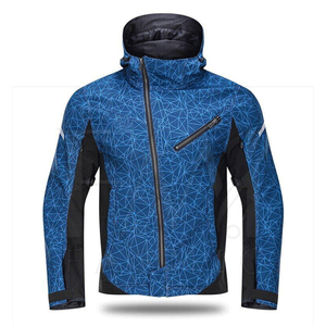 Fasmic Sport's Veste souple imperméable style High Street pour homme 100% polyester avec fermeture éclair - Product Image 4