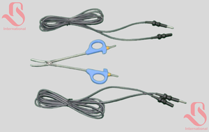 BISONS Vente en gros de scelleuses vasculaires bipolaires manuelles laparoscopiques en acier inoxydable, 3 pièces, avec pince et câble en silicone de 3 mètres - Product Image 3