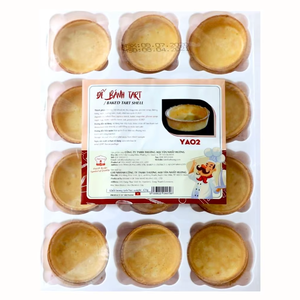 Vente en gros, prix imbattable, tartes OEM/ODM, haute qualité, HALAL, pâtisserie, coquilles de tarte aux œufs surgelées, YA02, 420G, dessert sucré, fournisseur d'exportation - Product Image 1