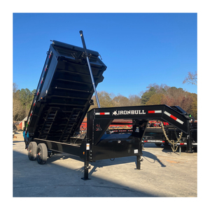 Remolque volquete hidráulico de servicio pesado 7 14, eje Tandeem, 14.000 lb, GVWR elevador de tijera, componentes de núcleo de engranaje de transporte agrícola - Product Image 2