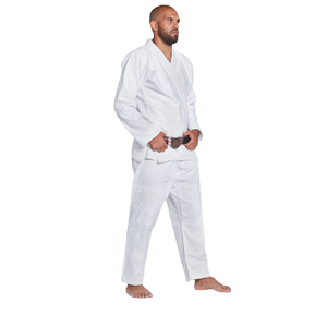 Cinturón BJJ de algodón personalizado para hombre, artes marciales y uniforme de Karate, venta al por mayor, ropa de entrenamiento físico, uniforme de Taekwondo - Product Image 5