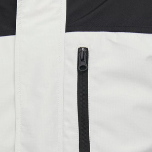 Veste de ski pour homme, imperméable, coupe-vent, col montant, fermeture éclair, respirante, grande taille, unie - Product Image 4