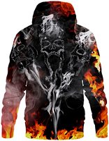 Sudadera con Capucha Extra Grande Unisex para Hombre, con Estampado Digital 3D, Tejido de Forro Polar Ecológico y Transpirable