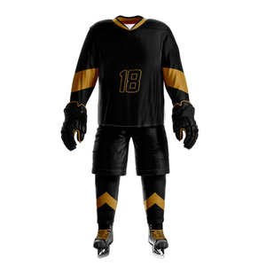 Uniformes de hockey sur glace personnalisés de haute qualité pour filles grandes tailles avec option de vente en gros disponible - Product Image 3