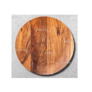 Plato Base de Madera de Calidad Exclusiva, Forma Redonda, Tamaño Personalizado, al Precio Más Bajo - Product Image 1