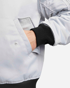 Ropa universitaria Chaqueta de satén personalizada Chaqueta cortavientos de béisbol de satén bordado Precio barato 100% Poliéster Chaqueta de hombre de talla grande - Product Image 6