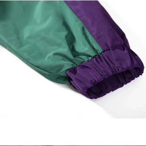 เสื้อแจ็คเก็ตกันลม2ชิ้นสำหรับฤดูหนาวคอตั้งมีซิปรูดขึ้นกันน้ำผลิตตามสั่ง - Product Image 4