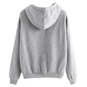 Women Saleh Enterprises Fleece Hoodie Autumn/Winter Embroidered Lined Warm Oversized Soft Plush Casual Pullover/<b>Zipper</b> - Product Image 6