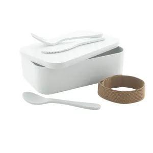 Eco-Friendly Compostable PLA Made <b>Lunch</b> <b>Box</b> Green Gadgets for Sustainable Meals On-The-Go - Product Image 2