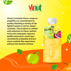 ขวด11.2เครื่องดื่มค็อกเทล Cojo Cojo แบบพรีเมี่ยมพร้อมนัตาเดอโคโคโค่น้ำผลไม้ - Product Image 4