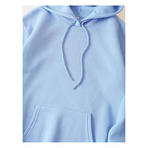 เสื้อฮู้ดดี้ผู้หญิงไซส์ใหญ่ ผ้าฟลีซ ผ้าฝ้าย แขนยาว สไตล์สตรีทแวร์ พร้อมบริการ OEM ดีไซน์ใหม่ - Product Image 3