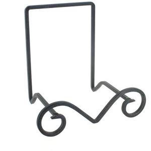 Soporte de acero inoxidable y placa de metal con escurridor, utensilio para platos, producto con pieza natural - Product Image 1