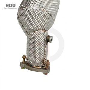 Downpipe haute performance SDO pour Audi RS6 RS7 C8 compatible avec 4.0T Twin Turbo, version racing en acier inoxydable SS304 premium. - Product Image 6