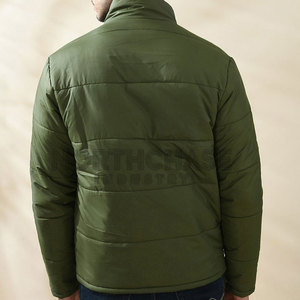 Concevez votre propre logo – Doudoune d'hiver à capuche, écologique, respirante, légère, service OEM disponible, en stock - Product Image 2