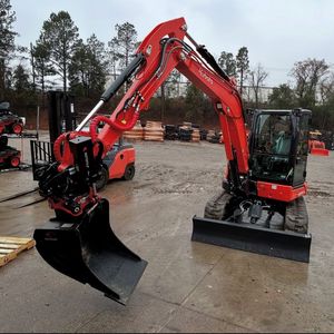 Excavadora de orugas con motor Kubota, excavadora de orugas con motor Mini EURO 5, 3,5 toneladas, Envío Gratis - Product Image 1