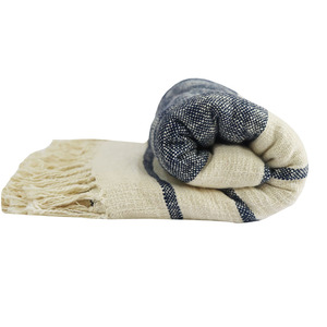 Plaid en coton 100% pur, super absorbant, de haute qualité, fabriqué par un professionnel, pour la vente en gros. - Product Image 1