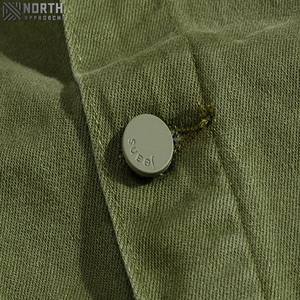 Veste en jean décontractée pour homme, couleur unie, haute qualité, streetwear, automne, coupe ajustée, nouvelle collection 2025 - Product Image 4