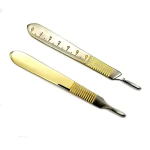 <b>SCALPEL</b> Surgical <b>Knife</b> Handle Manual Power Source Stainless Steel Metal Fits Blades High Quality CE Certified Hospital Use - Product Image 4