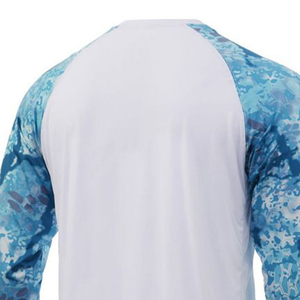 Camiseta de Pesca Personalizada 100% Poliéster Unisex Transpirable UPF 50 con Estampado Digital, Venta de Fábrica en Ropa de Pesca - Product Image 6