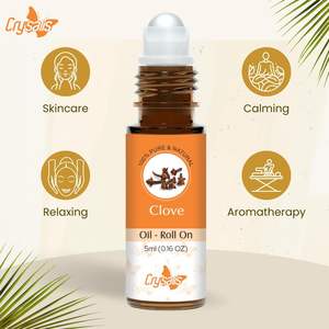 Crysalis Pure & Natural 5ml Huile Essentielle de Girofle Roll-On pour Cheveux 0.16 FLoz - Product Image 4