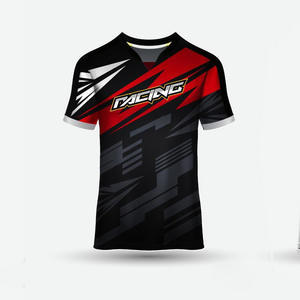 เสื้อโปโลสำหรับแข่งเสื้อแข่งแบบระเหิดผ้าโพลีเอสเตอร์แบบระเหิดออกแบบได้ตามต้องการ - Product Image 3